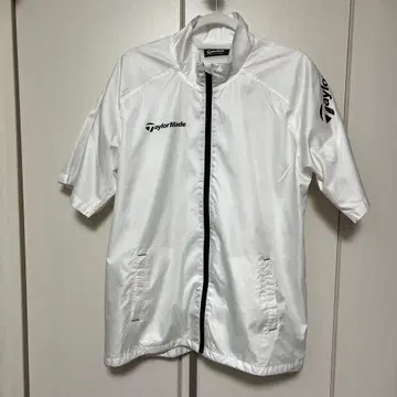 테일러메이드 반팔 풀 지퍼 자켓 사이즈 O