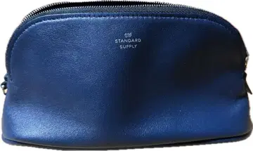 스탠다드서플라이 가죽 지퍼 파우치