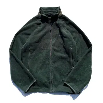 [ 90s ] mont-bell 집업 플리스 자켓 그린 M