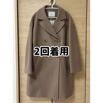 [2회 착용] BAYFLOW 울리테크 에스터 코트 모카 연한 브라운