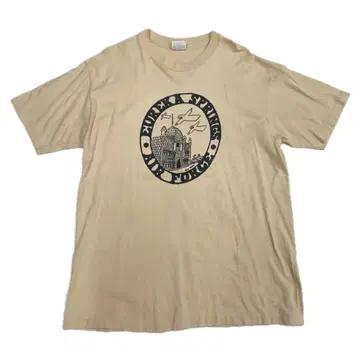 USA 90s Hanes BEEFY-T 싱글 스티치 T셔츠 XL