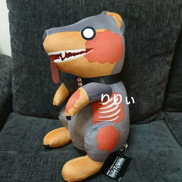 USJ 유니버셜 바이오하자드 봉제 인형 쿠션 케르베로스 좀비견