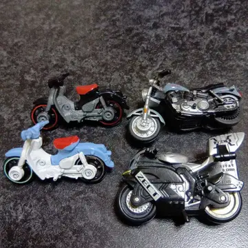 바이크 미니카 4대 세트