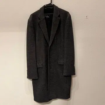 AOKI MAJI 시리즈 다크 그레이 체스터 코트