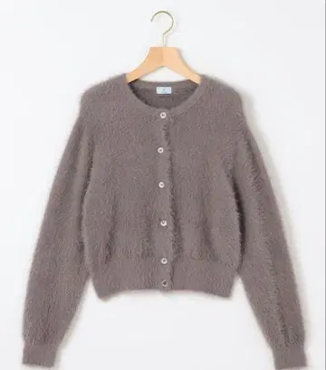 쿠미쿄쿠 나일론 퍼 가디건