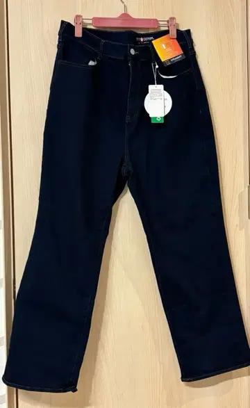 택 포함 미사용 새상품 오카야마 데님 노안느 속기모 92cm 블루