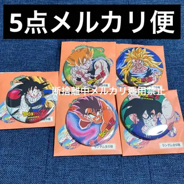 40주년 드래곤볼 스토어 Z 캔뱃지 초사이어인3 세미컴프 손오공