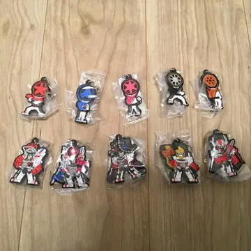 분붐저 캡슐 러버 마스코트 전 10종 세트