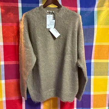 BRUSHED SUPER KID MOHAIR KNIT P/O 24aw 5