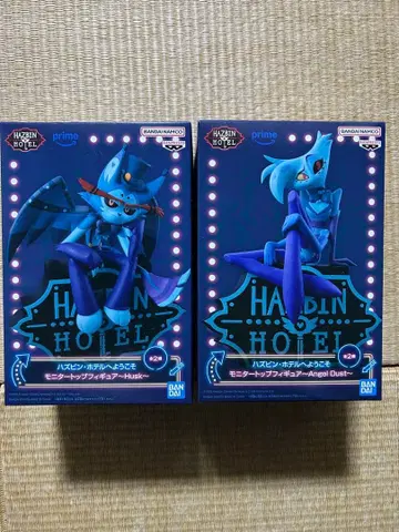 Hazbin Hotel 피규어 2체 세트 Angel Dust Hush