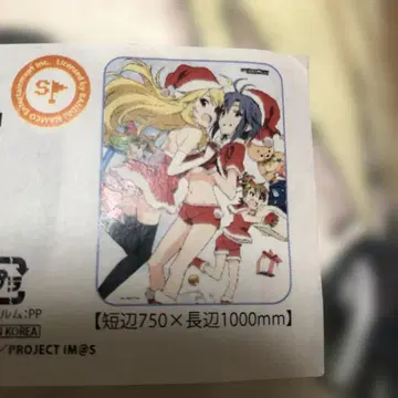 아이돌 마스터 아트 케트 크리스마스 디자인