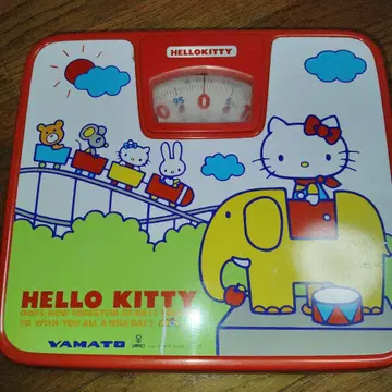 레트로 키티 체중계