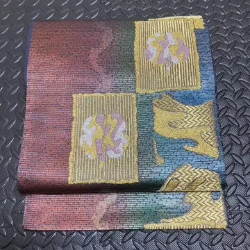 고급 순수 실크 후쿠로 오비 기모노 포멀 예복 11-3