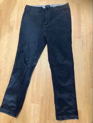 BEAMS 슬림 코튼 팬츠 일본제 원단