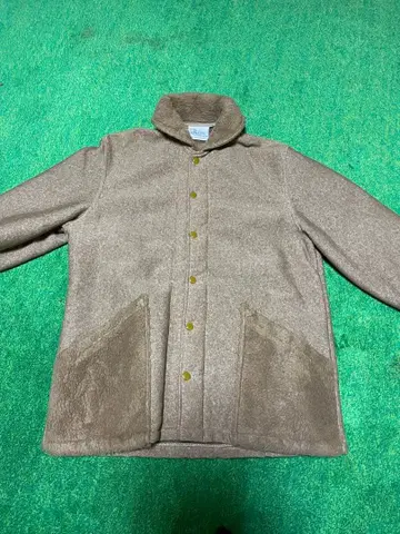 브라운 플리스 자켓 USA제