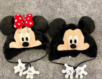미니 마우스 미키마우스 귀도리 모자