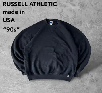 러셀 애슬레틱 90s 블랙 맨투맨
