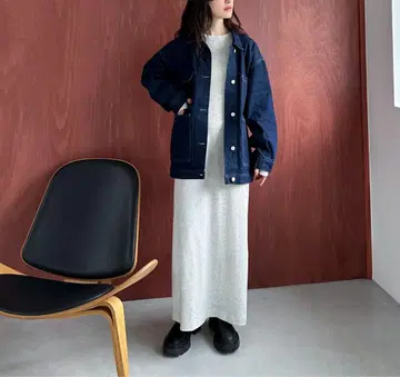 feepur 컷 리브 롱 원피스 tall