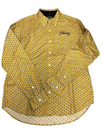 [ SCHOTT BROS. ] 새상품급 버튼 다운 셔츠 패턴 셔츠 M