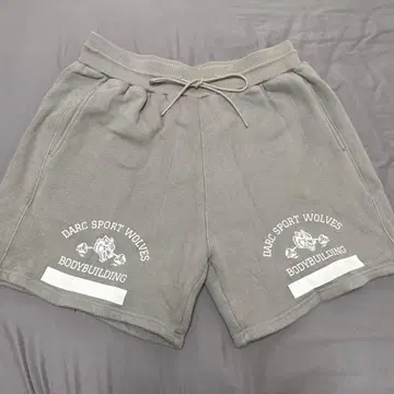 달크 스포츠 하프 팬츠 그레이 맨투맨
