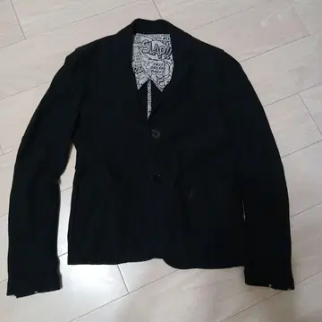 블랙 테일러드 자켓