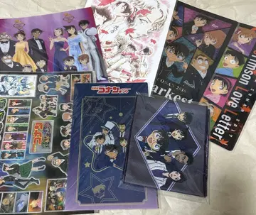 명탐정 코난 책받침 티저 순흑의 악몽 씰 코난 축제