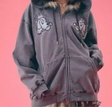 GALFY 갈쿠에 지퍼 후드티 중형견