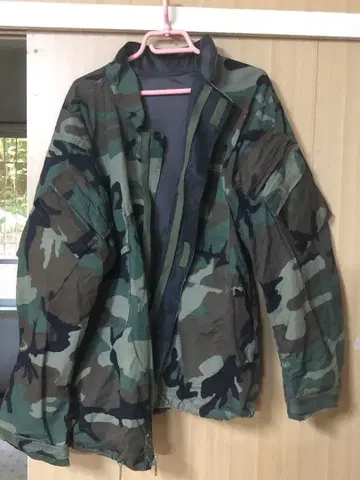 화학 보호복 카모 패턴 미군 방출품 밀리터리 [ 익명 배송 ]