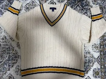 NAUTICA 니트 스웨터 아이보리 새상품급