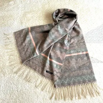 새상품급 캐시미어 스톨 숄 머플러 캐시미어 대형 70 x 180 cm