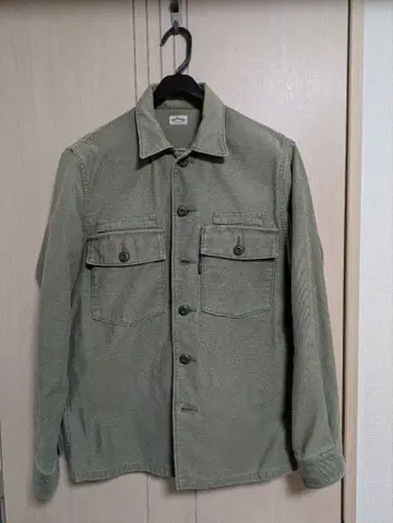 할리우드 런치마켓 밀리터리 셔츠 자켓 커버올 워크