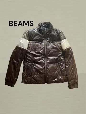 BEAMS 남성용 다운 자켓 L 사이즈 아우터
