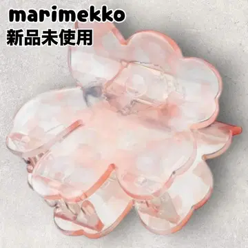 새상품 마리메꼬 Unikko 우니코 헤어 클립 스몰 라이트핑크