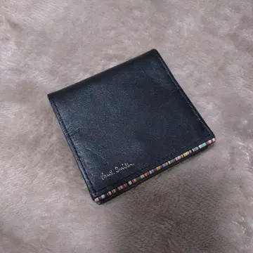 중고품 Paul Smith 블랙 코인 케이스