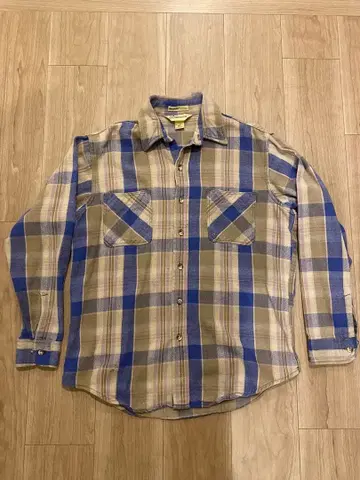 80s BIGMAC 빈티지 플란넬 셔츠 M