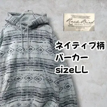 네이티브 무늬 후드티 LL 사이즈