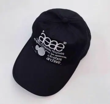 aeae 에이이에이이 캡 모자 한국 블랙