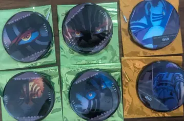 귀멸의 칼날 극장판 무한열차편 이야기하는 캔뱃지 아카자 컴플리트 세트