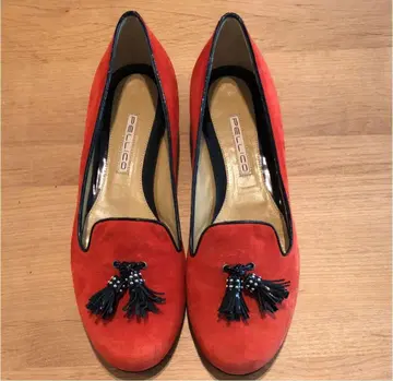 PELLICO 태슬 로퍼 빨간색 38