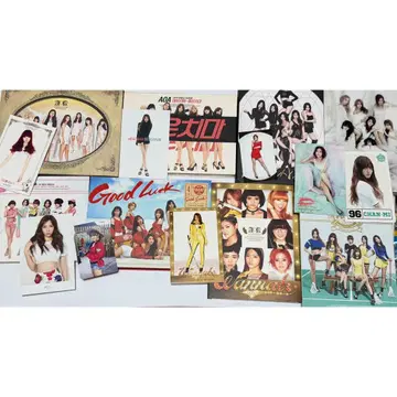 AOA CD 앨범 트레이딩 카드