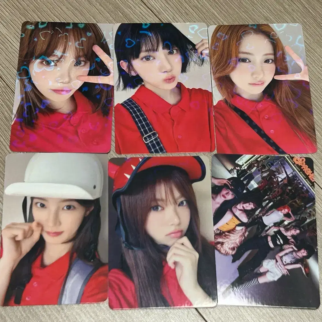 not worn] le sserafim 2024 pop up Crop Windbreaker #르세라핌,#르