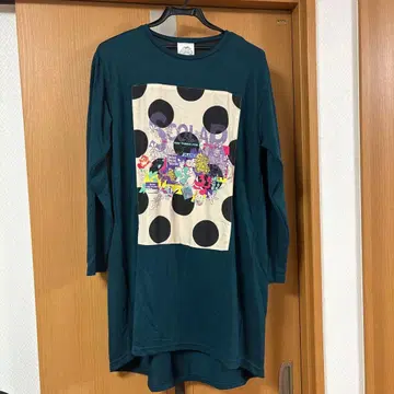 스칼라 다크 그린 긴팔 튜닉 M