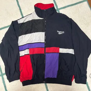 Reebok 나일론 자켓 컬러 블록