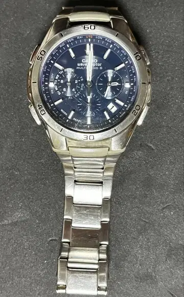 CASIO Wave Ceptor 손목시계 스테인리스
