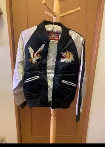 자수 스카잔 블랙/실버 Japan