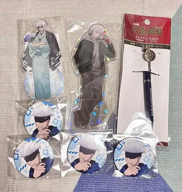 고죠 사토루 아크릴 스탠드 말큐브 훼미리마트 TOHO 캔뱃지