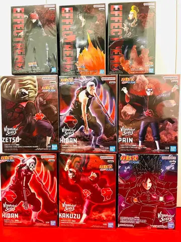 [ 미개봉/익명 배송 ] NARUTO 아카츠키 피규어 세트