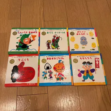 처음 만나는 명작 그림책 전 6권 세트 장갑 모모타로