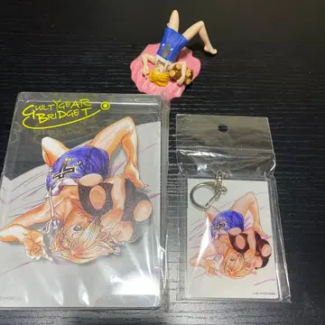 길티기어 브리짓 클리어 트로피 아크릴 키링 피규어