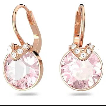 스와로브스키 SWAROVSKI bella 귀걸이 핑크